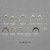 Set of 10 Primate Hyoids KO-110-SET