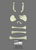 Human Fetal Full Term Set of 8 Postcranial Bones