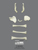 Human Fetal 9 Months Set of 8 Postcranial Bones